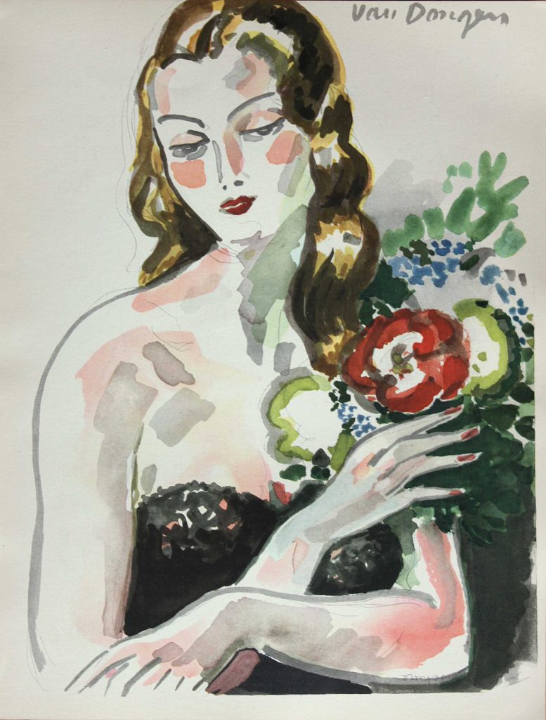 Kees_Van_Dongen_JL19A_Bloemenmeisje