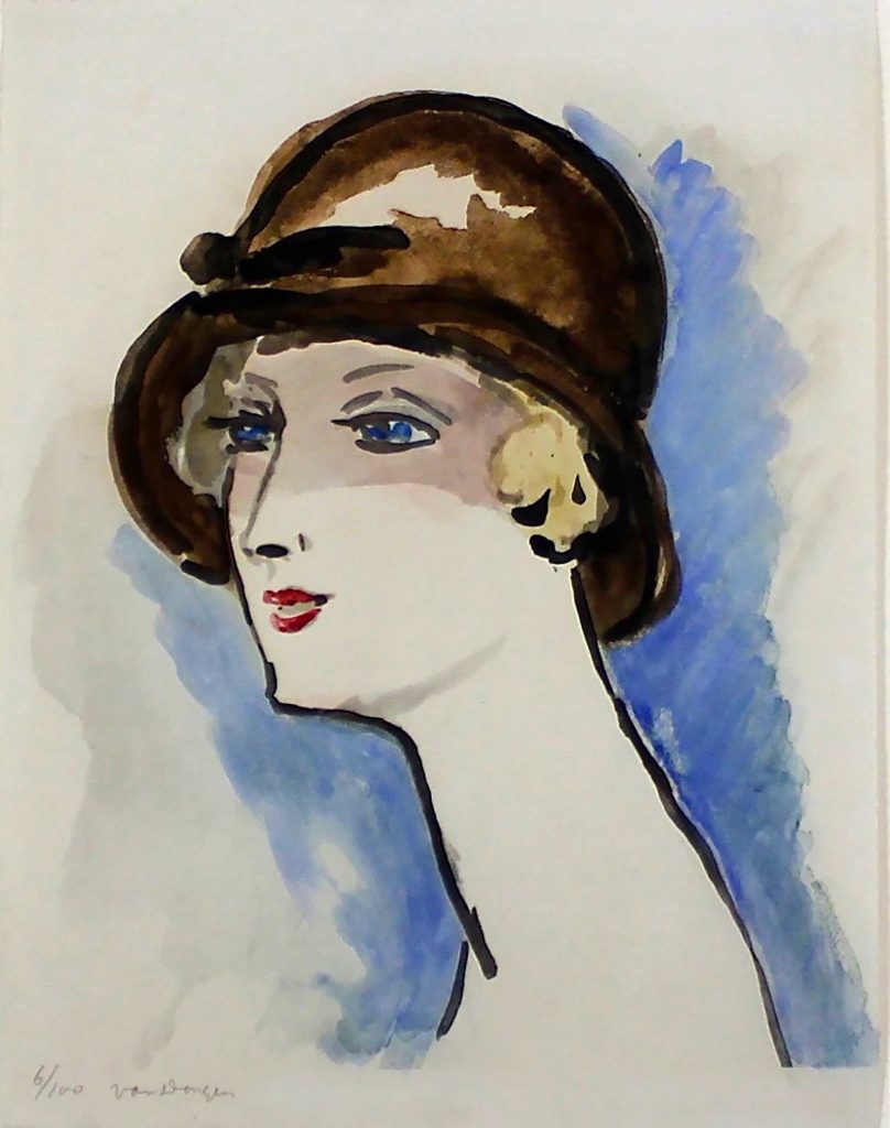 Kees_Van_Dongen_JL45_Femme_Chapeau