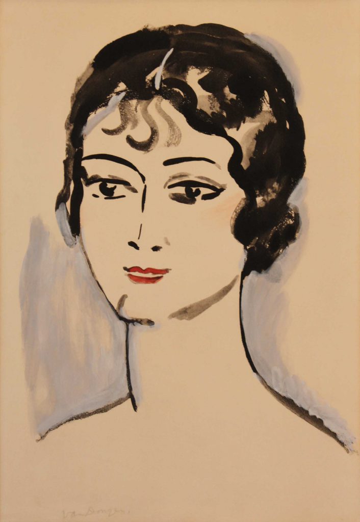 Kees_Van_Dongen_JL45_Portrait_de_Femme