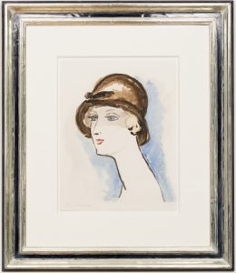 van-dongen-femme-chapeau-brun