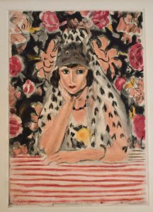 matisse_l'espagnole_ a_ la_ mantille