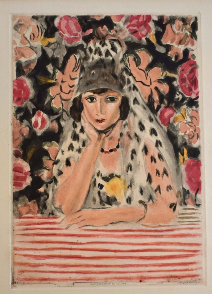matisse_l'espagnole_ a_ la_ mantille