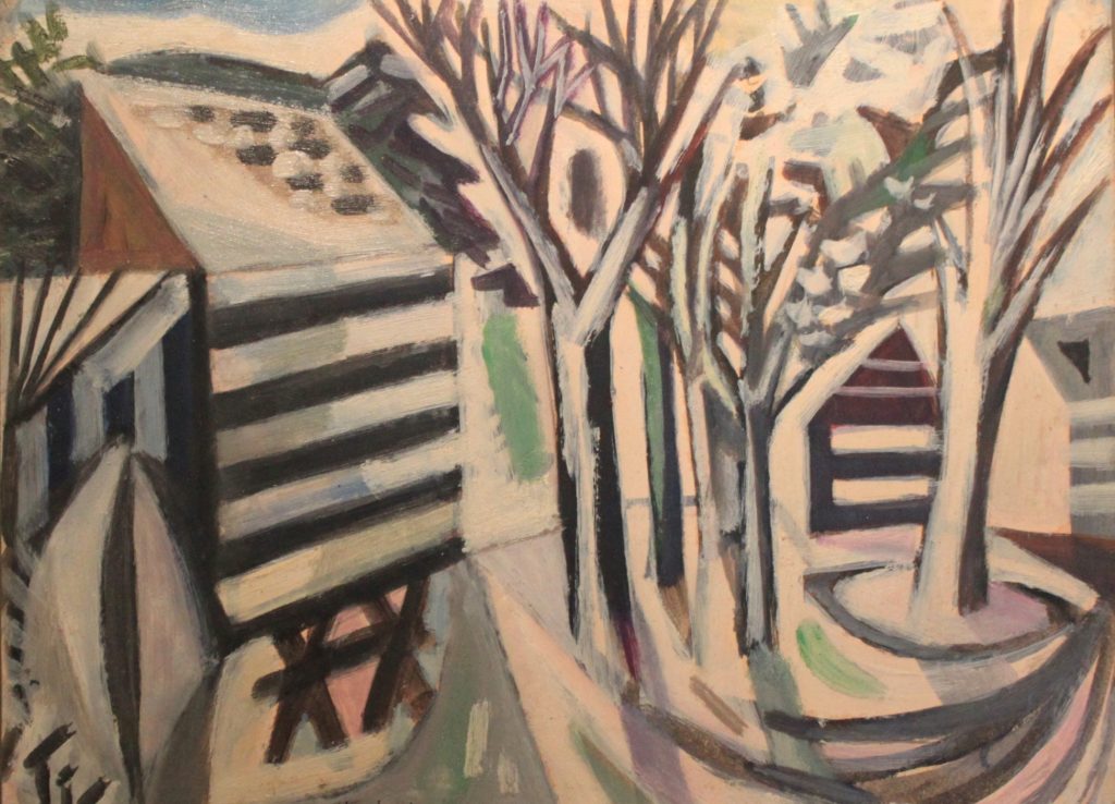 Wijnberg_sneeuwtuintje_olieverf_1945