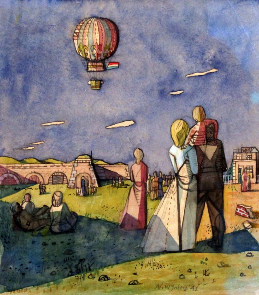 wijnberg_zeppelin_aquarel_1942