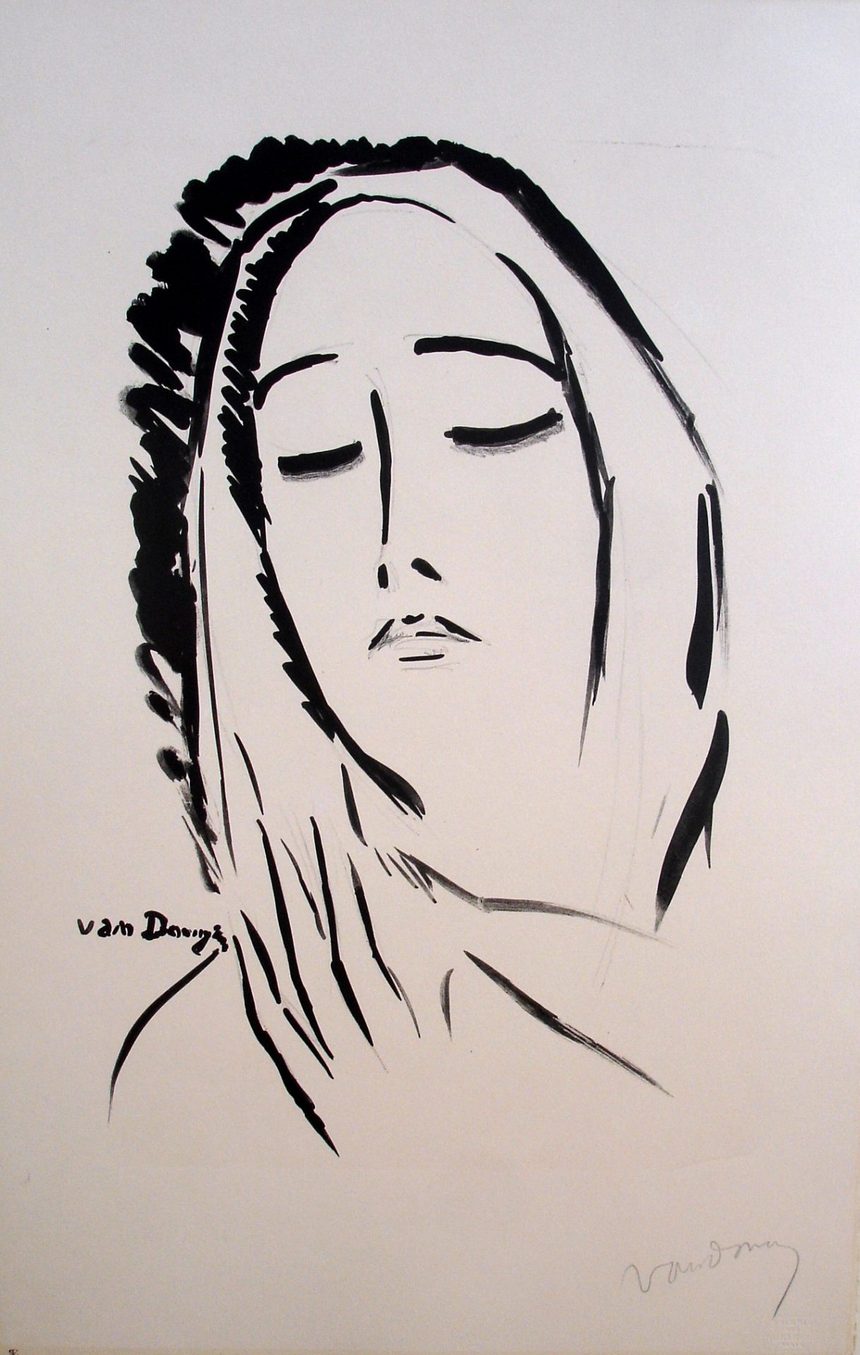 van_Dongen-L'Echarpe_gesigneerd
