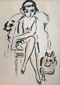 des_courieres_femme_au_chien