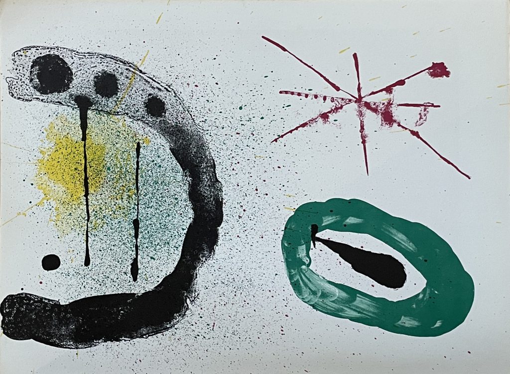 Derrière le Miroir, Miró et Artigas 5