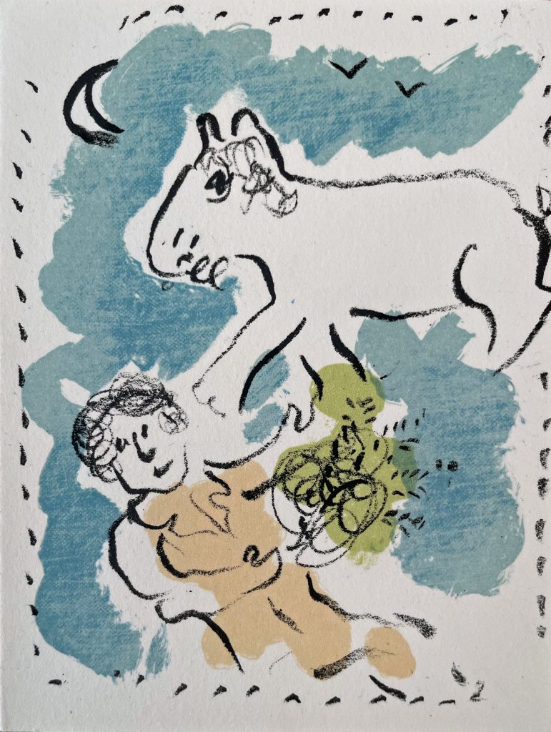 Chagall – Carte de Voeux 1980