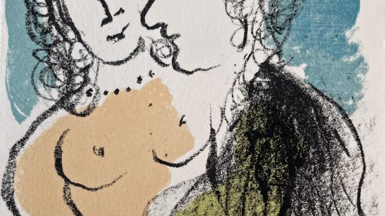 Chagall – Carte de Voeux 1980