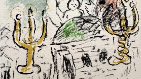 Chagall – Carte de Voeux 1970