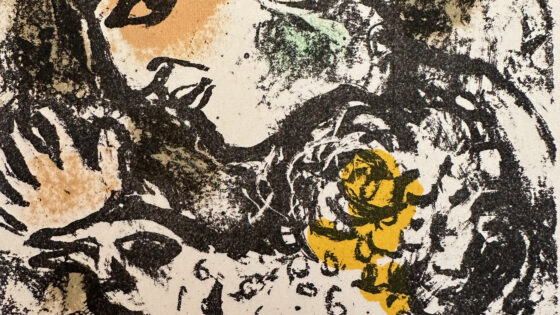 Chagall – Carte de Voeux 1974