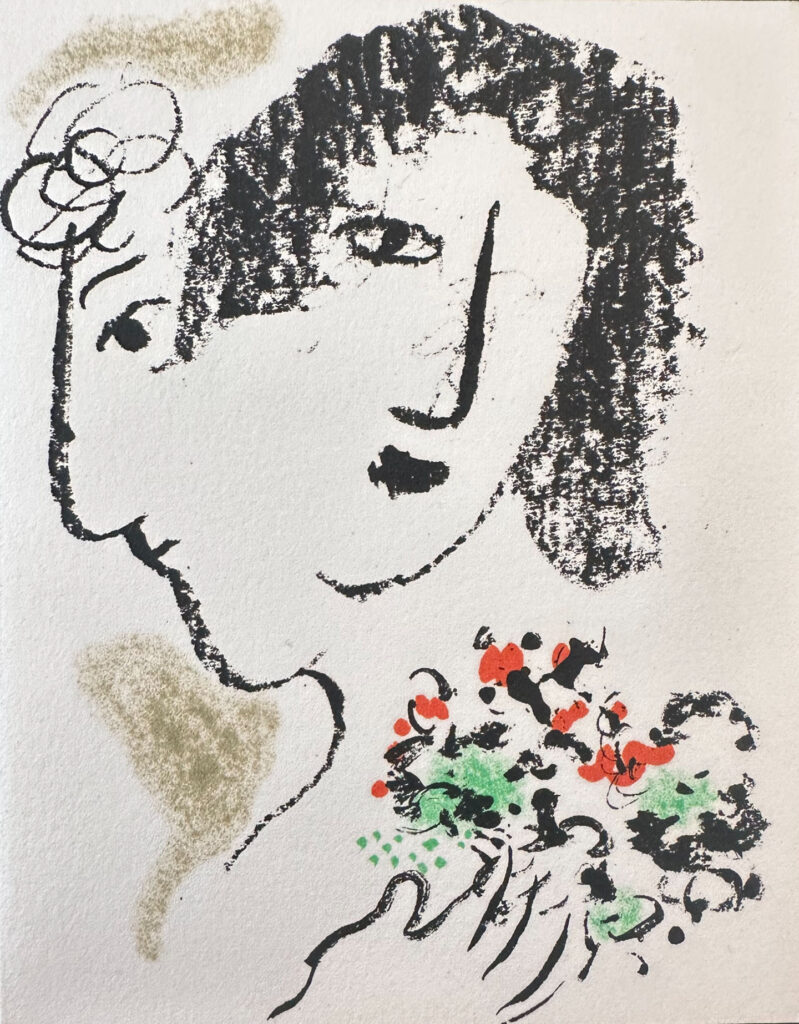 Chagall – Carte de Voeux 1973