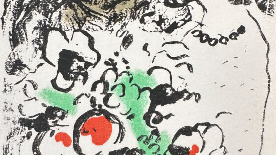 Chagall – Carte de Voeux 1974