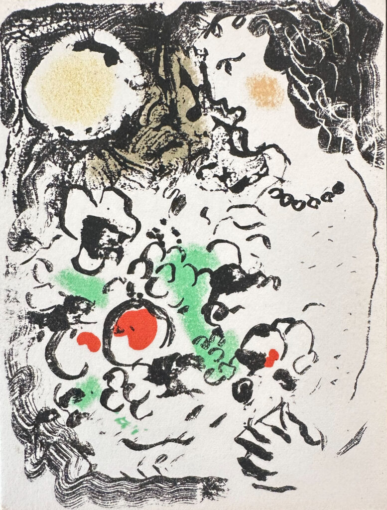 Chagall – Carte de Voeux 1974