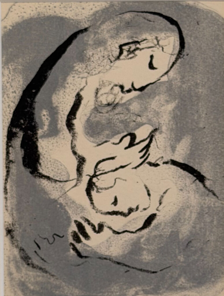 Chagall – Carte de Voeux 1968