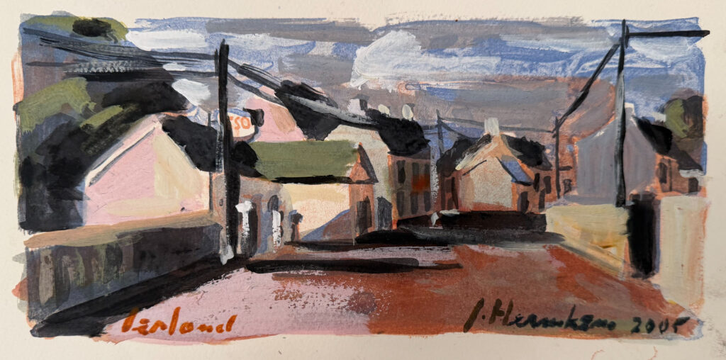 Jeroen Hermkens, Ierland gouache