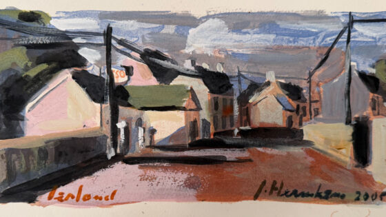 Jeroen Hermkens, Ierland gouache