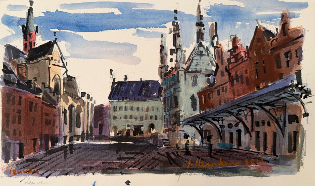 Leuven gouache