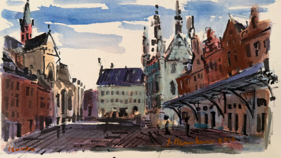 Jeroen Hermkens, Leuven gouache
