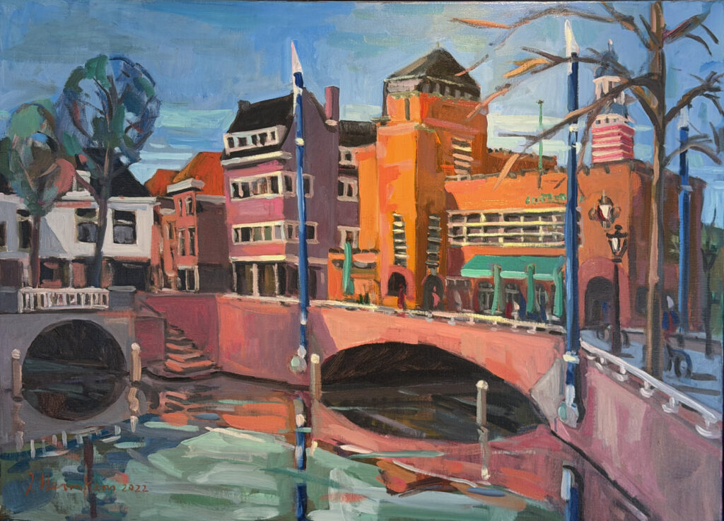 Utrecht Ledig Erf, olieverf