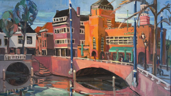 Utrecht Ledig Erf, olieverf